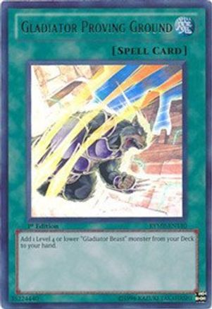Gladiator Proving Ground [RYMP-EN110] Ultra Rare - Yu-Gi-Oh! - Card Brawlers | Quebec | Canada |