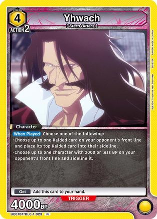 Yhwach (023) (UE01BT/BLC-1-023) - UE01BT BLEACH ThousandYear Blood War Foil