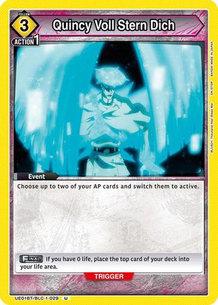 Quincy Voll Stern Dich (UE01BT/BLC-1-029) - UE01BT BLEACH ThousandYear Blood War