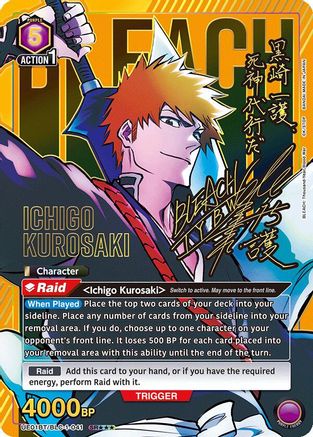 Ichigo Kurosaki (041) (SR***) (UE01BT/BLC-1-041) - UE01BT BLEACH ThousandYear Blood War Foil