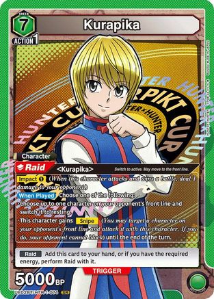 Kurapika (074) (UE02BT/HTR-1-074) - UE02BT HUNTER X HUNTER Foil