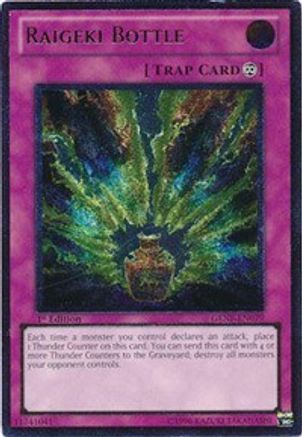 Raigeki Bottle [GENF-EN079] Ultimate Rare - Yu-Gi-Oh! - Card Brawlers | Quebec | Canada |
