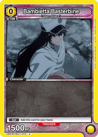Bambietta Basterbine (012) (Box Topper Foil) (UE01BT/BLC-1-012) - UE01BT BLEACH ThousandYear Blood War Foil