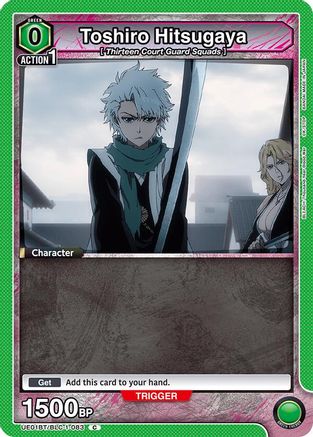 Toshiro Hitsugaya (083) (Box Topper Foil) (UE01BT/BLC-1-083) - UE01BT BLEACH ThousandYear Blood War Foil