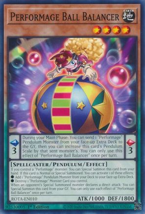 Performage Ball Balancer [ROTA-EN010] Common - Yu-Gi-Oh! - Card Brawlers | Quebec | Canada |