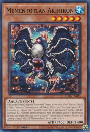 Mementotlan Akihiron [ROTA-EN015] Common - Yu-Gi-Oh! - Card Brawlers | Quebec | Canada |