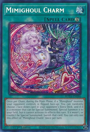 Mimighoul Charm [ROTA-EN096] Secret Rare - Yu-Gi-Oh! - Card Brawlers | Quebec | Canada |