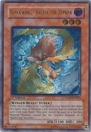 Blackwing - Breeze the Zephyr [TSHD-EN003] Ultimate Rare - Yu-Gi-Oh! - Card Brawlers | Quebec | Canada |