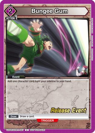 Bungee Gum (UEPR/HTR-1-067) - UE02BT HUNTER X HUNTER Release Event Cards