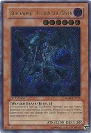 Blackwing - Elphin the Raven [RGBT-EN013] Ultimate Rare - Yu-Gi-Oh! - Card Brawlers | Quebec | Canada |