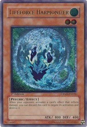 Lifeforce Harmonizer [CRMS-EN026] Ultimate Rare - Yu-Gi-Oh! - Card Brawlers | Quebec | Canada |
