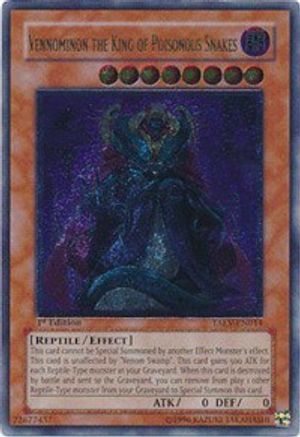 Vennominon the King of Poisonous Snakes [TAEV-EN014] Ultimate Rare - Yu-Gi-Oh! - Card Brawlers | Quebec | Canada |
