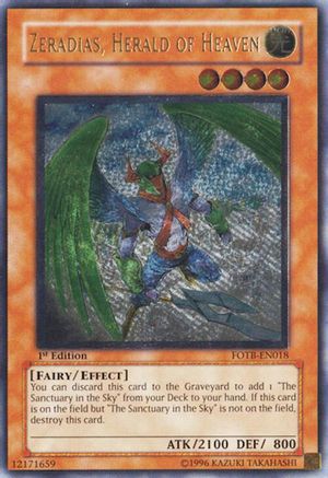 Zeradias, Herald of Heaven [FOTB-EN018] Ultimate Rare - Yu-Gi-Oh! - Card Brawlers | Quebec | Canada |