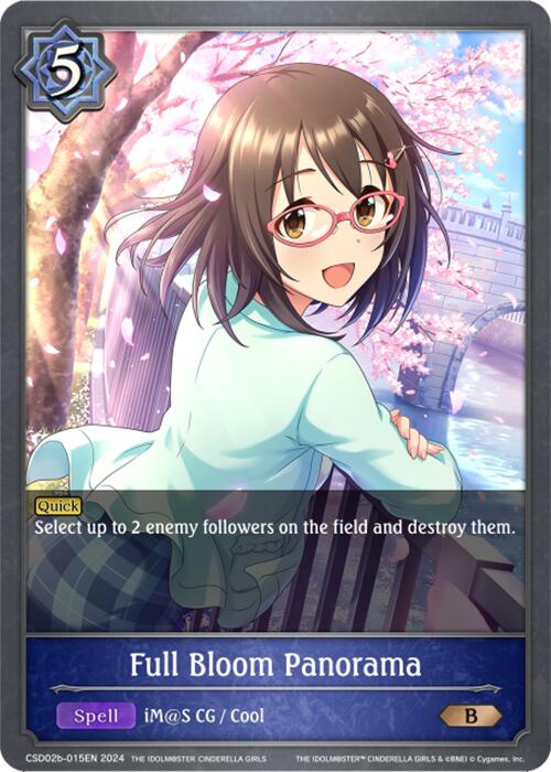 Full Bloom Panorama (CSD02b-015EN) [THE IDOLM@STER CINDERELLA GIRLS] - Bushiroad - Card Brawlers | Quebec | Canada |