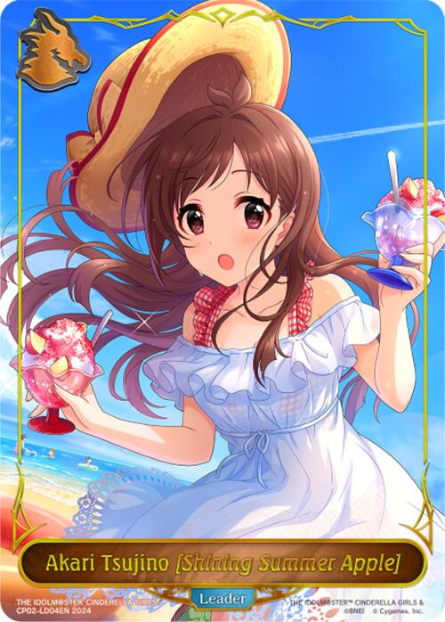 Akari Tsujino [Shining Summer Apple] (CP02-LD04EN) [THE IDOLM@STER CINDERELLA GIRLS] - Bushiroad - Card Brawlers | Quebec | Canada |