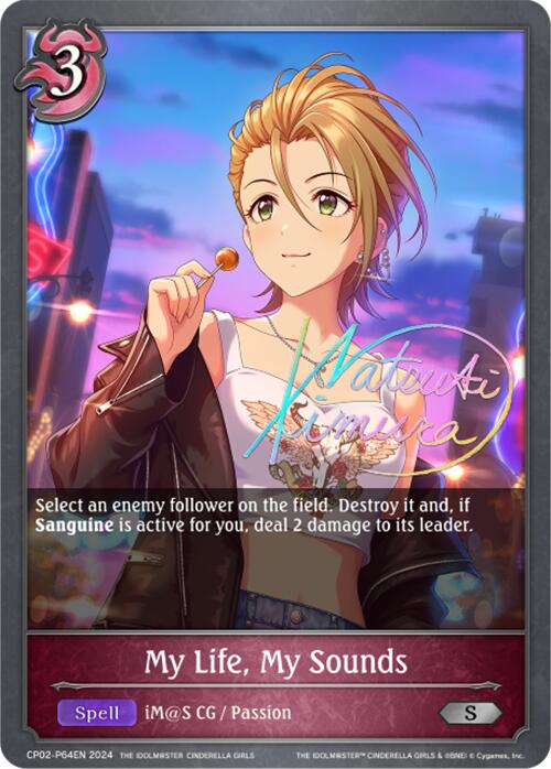 My Life, My Sounds (CP02-P64EN) [THE IDOLM@STER CINDERELLA GIRLS] - Bushiroad - Card Brawlers | Quebec | Canada |