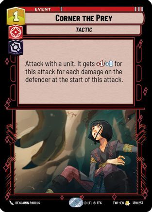 Corner the Prey (139/257) (139/257) [Twilight of the Republic] - Fantasy Flight Games - Card Brawlers | Quebec | Canada |