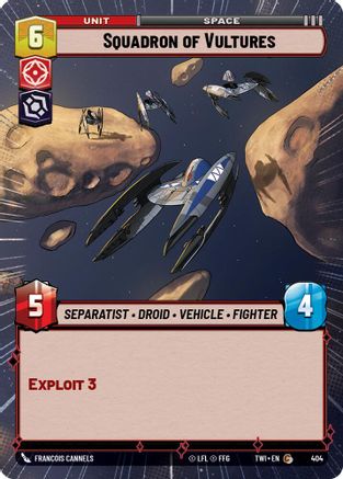 Squadron of Vultures (404) (Hyperspace) (404) [Twilight of the Republic] - Fantasy Flight Games - Card Brawlers | Quebec | Canada |