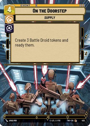 On the Doorstep (455) (Hyperspace) (455) [Twilight of the Republic] - Fantasy Flight Games - Card Brawlers | Quebec | Canada |