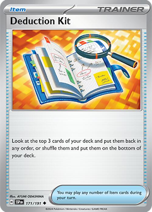 Deduction Kit (171/191) [Scarlet & Violet: Surging Sparks] - Pokémon - Card Brawlers | Quebec | Canada |