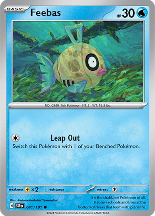 Feebas (041/191) [Scarlet & Violet: Surging Sparks] - Pokémon - Card Brawlers | Quebec | Canada |