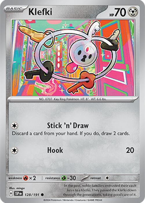Klefki (128/191) [Scarlet & Violet: Surging Sparks] - Pokémon - Card Brawlers | Quebec | Canada |