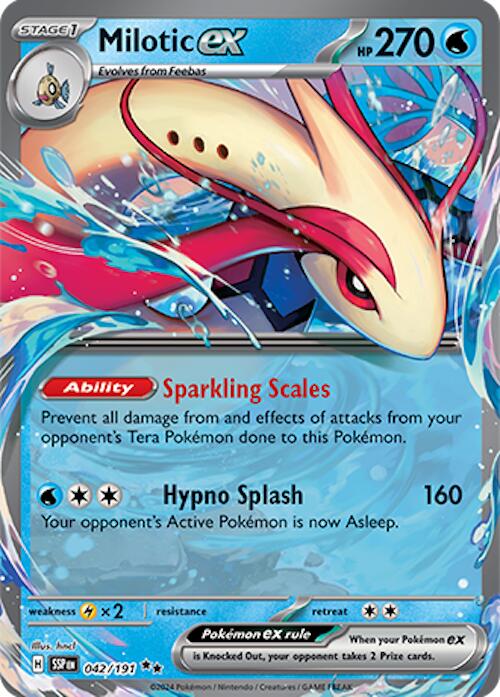 Milotic ex (042/191) [Scarlet & Violet: Surging Sparks] - Pokémon - Card Brawlers | Quebec | Canada |