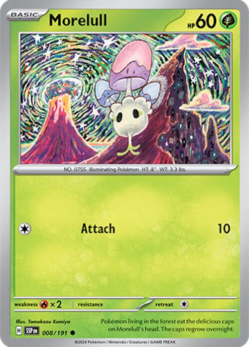 Morelull (008/191) [Scarlet & Violet: Surging Sparks] - Pokémon - Card Brawlers | Quebec | Canada |