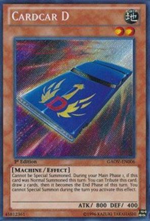 Cardcar D [GAOV-EN006] Secret Rare - Yu-Gi-Oh! - Card Brawlers | Quebec | Canada |