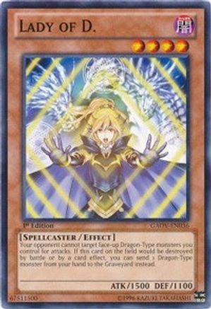 Lady of D. [GAOV-EN036] Common - Yu-Gi-Oh! - Card Brawlers | Quebec | Canada |