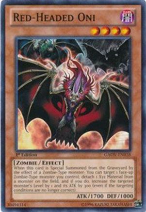 Red-Headed Oni [GAOV-EN038] Common - Yu-Gi-Oh! - Card Brawlers | Quebec | Canada |