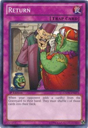 Return [GAOV-EN075] Common - Yu-Gi-Oh! - Card Brawlers | Quebec | Canada |