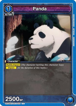 Panda (055) (UE03BT/JJK-1-055) - UE03BT Jujutsu Kaisen