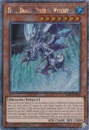 Tidal, Dragon Ruler of Waterfalls (Platinum Secret Rare) [RA03-EN009] Platinum Secret Rare - Yu-Gi-Oh! - Card Brawlers | Quebec | Canada |
