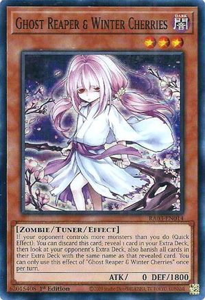 Ghost Reaper & Winter Cherries (Alternate Art) [RA03-EN014] Super Rare - Yu-Gi-Oh! - Card Brawlers | Quebec | Canada |