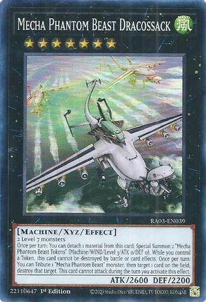 Mecha Phantom Beast Dracossack [RA03-EN039] Super Rare - Yu-Gi-Oh! - Card Brawlers | Quebec | Canada |