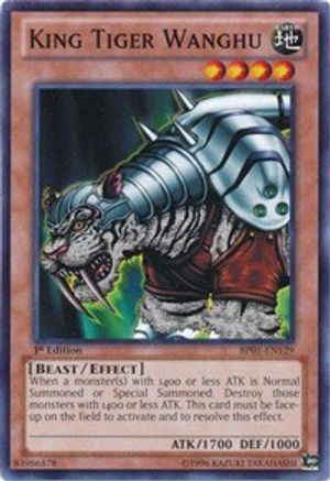 King Tiger Wanghu [BP01-EN129] Common - Yu-Gi-Oh! - Card Brawlers | Quebec | Canada |