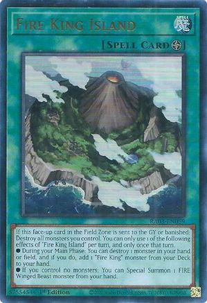 Fire King Island (UR) [RA03-EN059] Ultra Rare - Yu-Gi-Oh! - Card Brawlers | Quebec | Canada |