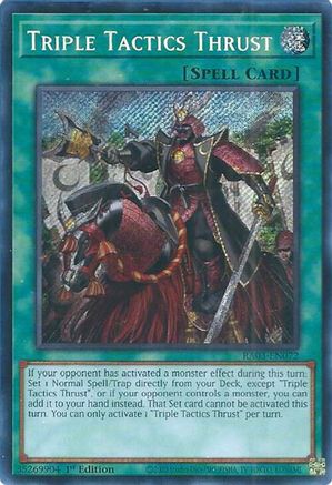 Triple Tactics Thrust (Secret Rare) [RA03-EN072] Secret Rare - Yu-Gi-Oh! - Card Brawlers | Quebec | Canada |