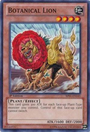 Botanical Lion [BP01-EN145] Common - Yu-Gi-Oh! - Card Brawlers | Quebec | Canada |