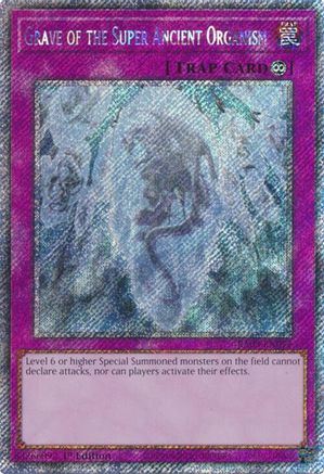 Grave of the Super Ancient Organism (Platinum Secret Rare) [RA03-EN077] Platinum Secret Rare - Yu-Gi-Oh! - Card Brawlers | Quebec | Canada |