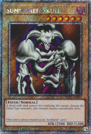 Summoned Skull (Platinum Secret Rare) [RA03-EN086] Platinum Secret Rare - Yu-Gi-Oh! - Card Brawlers | Quebec | Canada |