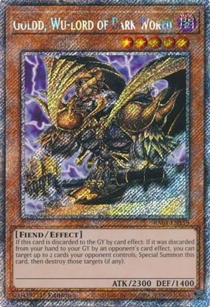 Goldd, Wu-Lord of Dark World (Platinum Secret Rare) [RA03-EN159] Platinum Secret Rare - Yu-Gi-Oh! - Card Brawlers | Quebec | Canada |