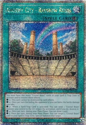 Ancient City - Rainbow Ruins (Quarter Century Secret Rare) [RA03-EN181] Quarter Century Secret Rare - Yu-Gi-Oh! - Card Brawlers | Quebec | Canada |