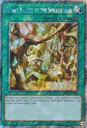Secret Village of the Spellcasters (Platinum Secret Rare) [RA03-EN209] Platinum Secret Rare - Yu-Gi-Oh! - Card Brawlers | Quebec | Canada |