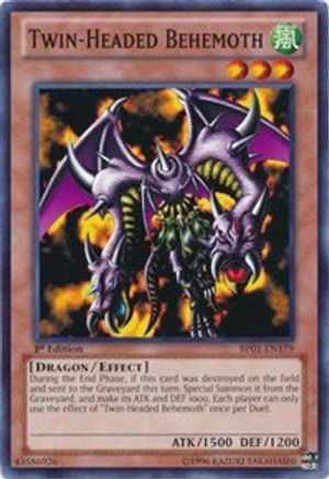Twin-Headed Behemoth [BP01-EN179] Common - Yu-Gi-Oh! - Card Brawlers | Quebec | Canada |