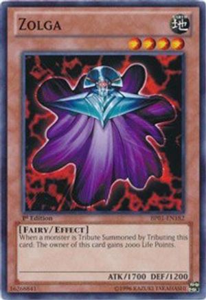 Zolga [BP01-EN182] Common - Yu-Gi-Oh! - Card Brawlers | Quebec | Canada |