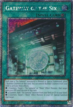 Gateway of the Six (Platinum Secret Rare) [RA03-EN229] Platinum Secret Rare - Yu-Gi-Oh! - Card Brawlers | Quebec | Canada |