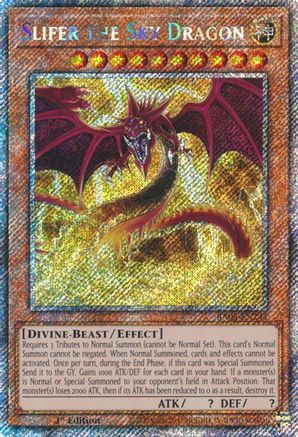 Slifer the Sky Dragon (Platinum Secret Rare) [RA03-EN244] Platinum Secret Rare - Yu-Gi-Oh! - Card Brawlers | Quebec | Canada |