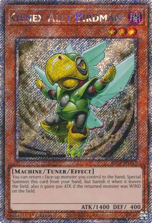Genex Ally Birdman (Platinum Secret Rare) [RA03-EN247] Platinum Secret Rare - Yu-Gi-Oh! - Card Brawlers | Quebec | Canada |
